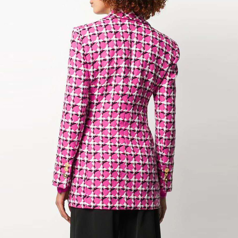 Rose red suit jacket - Image 2