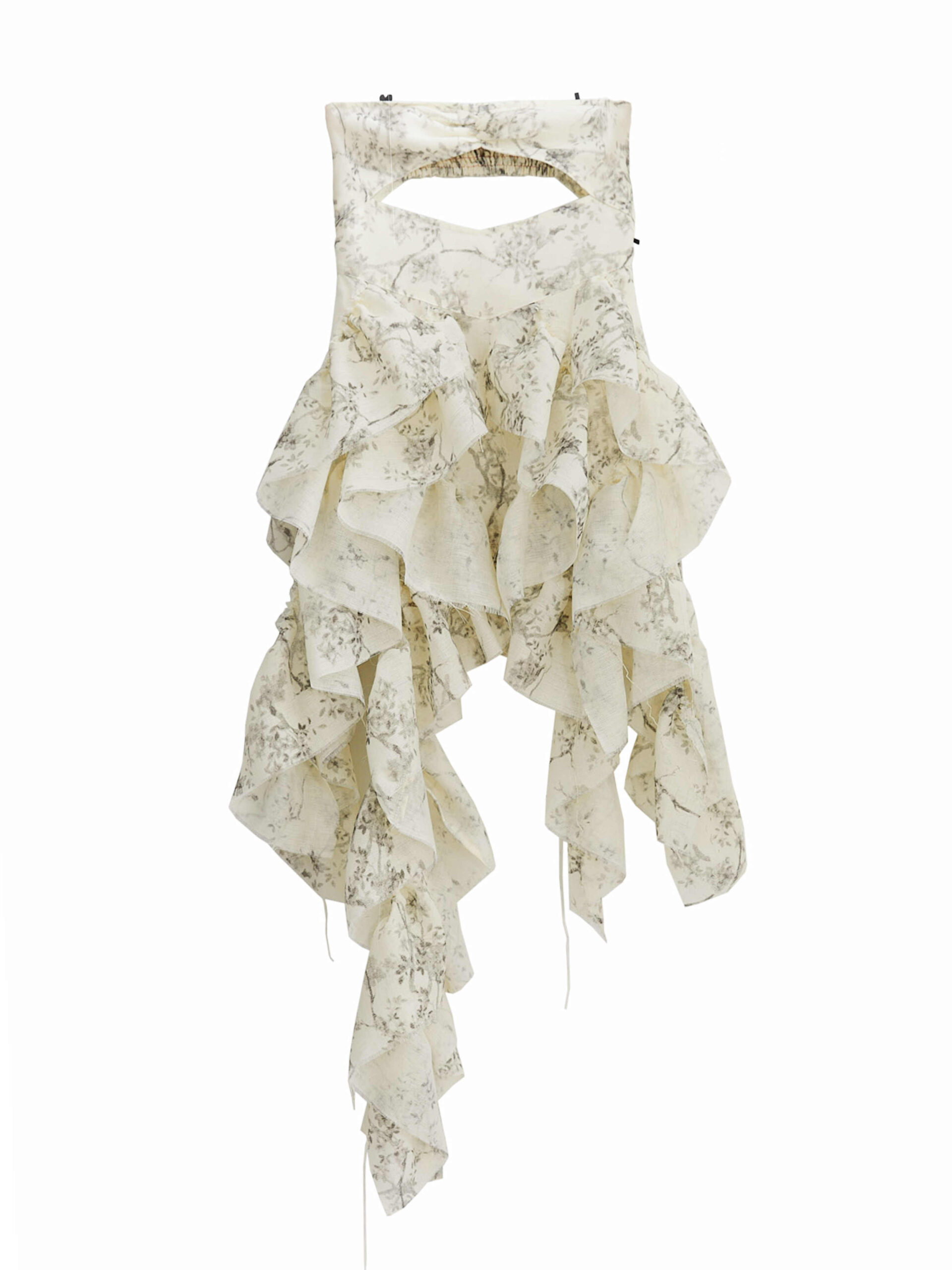 Detachable Strap Art Print Brings Ambiance To Romantic Dress - Image 3